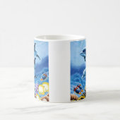 Tropische dolfijnen koffiemok (Center)
