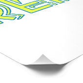  tropische Dominicaanse Republiek Perfect Poster (Hoek)