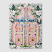 tropische doorgang | Nieuw adres Vellum Uitnodigingen (Voorkant)