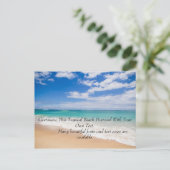 Tropische doorsnede Sjabloon voor uw eigen tekst (Staand voorkant)