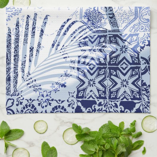 Tropische douche theedoek (Gevouwen)