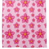 Tropische douwergordijn douchegordijn (Voorkant)