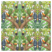 Tropische draak Vogelweefsel Stof (Close Up)