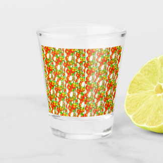 tropische drakenvrucht shot glas