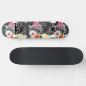 Tropische Dranken Met Dieren Skateboard (Horizontaal)