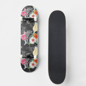 Tropische Dranken Met Dieren Skateboard (Voorkant)