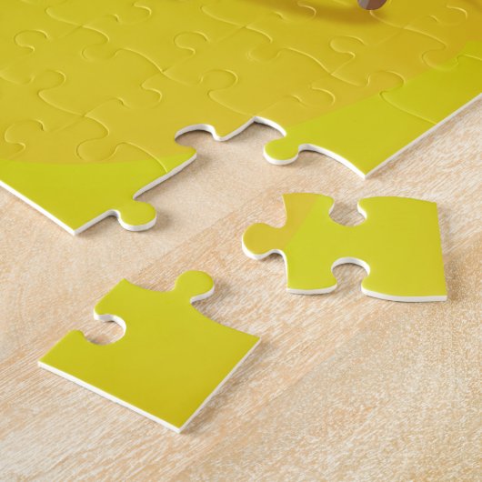 Tropische Drink aangepaste tekstpuzzel Legpuzzel (Zijkant)