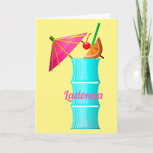Tropische drink kleurrijke zomer Hawaiiaanse cockt