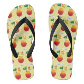 Tropische Drink Teenslippers (Voetbed)