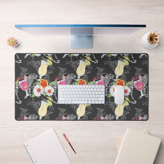 Tropische Drinken met dieren Bureaumat (Kantoor 1)