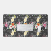 Tropische Drinken met dieren Bureaumat (Keyboard & Muis)