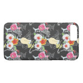 Tropische Drinken met dieren Case-Mate iPhone Case (Achterkant (Horizontaal))