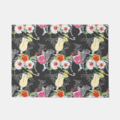 Tropische Drinken met dieren Deurmat (Voorkant)