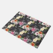 Tropische Drinken met dieren Deurmat (Schuin)