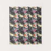 Tropische Drinken met dieren Wandkleed (Voorkant)