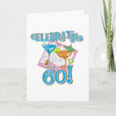 Tropische Drinken vieren 60 Kaart (Voorkant)