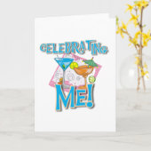 Tropische Drinken vieren me Kaart (Gele Bloem)