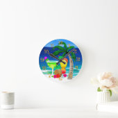 Tropische drinken wandklok (Huis)