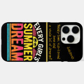 Tropische dromen grafisch Case-Mate iPhone case (Achterkant (horizontaal))