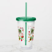 tropische droogtrommels acryl drinkbeker (Rechts)