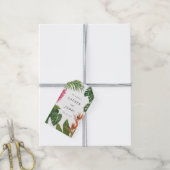 Tropische droom cadeaulabel (Met Touw)