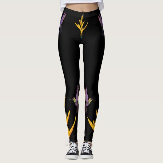 Tropische droom Exotic Custom Leggings (Voorkant)