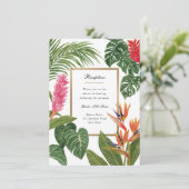 Tropische Droom Informatiekaartje (Staand voorkant)