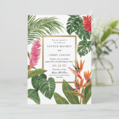 Tropische droom kaart (Staand voorkant)