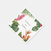 Tropische droom servet (Hoek)