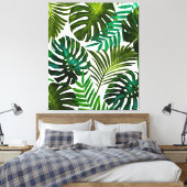 Tropische droom V2 Canvas Afdruk (Insitu (Slaapkamer))