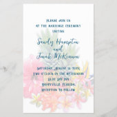 Tropische druppels Pananapples budget Weddenschap  Flyer (Voorkant)