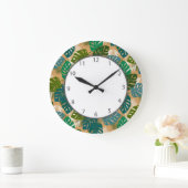 Tropische eilandbladeren grote klok (Huis)