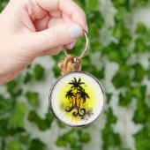 Tropische eilanden 3 Sleutelhanger (Hand)