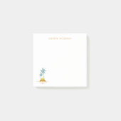 Tropische eilanden en palmbomen gepersonaliseerd post-it® notes (Voorkant)