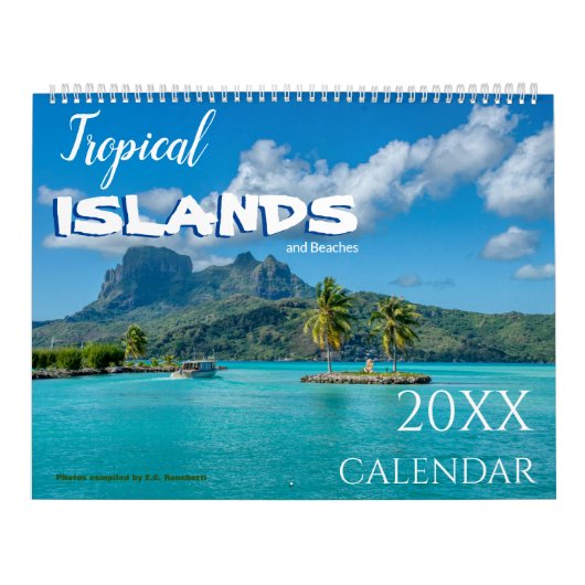 Tropische eilanden en stranden 2025 Wandkalender Kalender (Hoes)