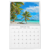 Tropische eilanden fotografie 2026 kalender (Feb 2026)