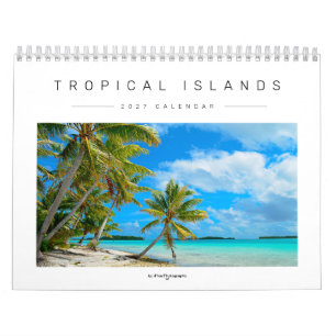 Tropische eilanden fotografie 2027 kalender