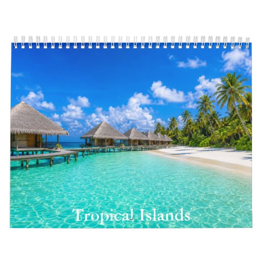 Tropische Eilanden Kalender (Hoes)