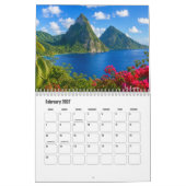 Tropische Eilanden Kalender (Feb 2027)