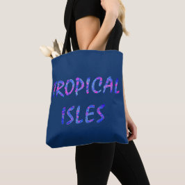Tropische eilanden tote bag