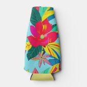 Tropische eilandengroep Colorful Flowers Cooler (Voorkant)