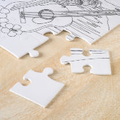 Tropische eilandengroep Volwassenen Puzzle Legpuzzel (Zijkant)