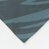 Tropische eilandgolf en surfer bij zonsondergang fleece deken (Hoek)