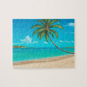 Tropische eilandpuzzel legpuzzel (Horizontaal)