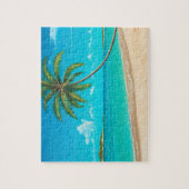 Tropische eilandpuzzel legpuzzel (Verticaal)