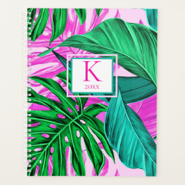 Tropische eilandvibes | Monogram 2025 Planner