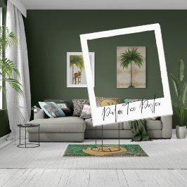  tropische elegant palmboom poster