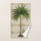  tropische elegante palmboom bad handdoek (Handdoek)