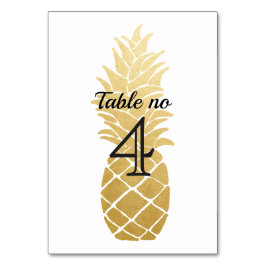 Tropische elegantie | Ananas bruiloft Kaart