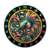 Tropische elegantie Betta Dartboard Design Dartbord (Voorkant)